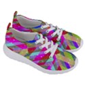 Multicolored Party Geo Design Print Women s Lightweight Sports Shoes View3