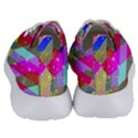 Multicolored Party Geo Design Print Women s Lightweight Sports Shoes View4