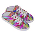 Multicolored Party Geo Design Print Half Slippers View3