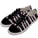 Tarija 016 White Black Men s Low Top Canvas Sneakers View2