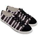 Tarija 016 White Black Men s Low Top Canvas Sneakers View3