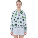 St Patricks day pattern Women s Tie Up Sweat View1