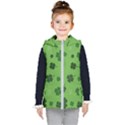 St patricks day Kids  Hooded Puffer Vest View1