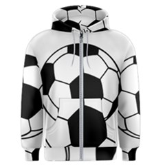 Soccer Lovers Gift Men s Zipper Hoodie by ChezDeesTees