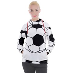 Soccer Lovers Gift Women s Hooded Pullover by ChezDeesTees