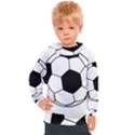 Soccer Lovers Gift Kids  Hooded Pullover View1