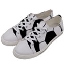 Soccer Lovers Gift Women s Low Top Canvas Sneakers View2