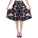 Shiny Hearts Flared Midi Skirt View1