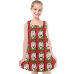 Village Dude - Hillbilly And Redneck - Trailer Park Boys Kids  Cross Back Dress by DinzDas