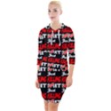 Just Killing It - Silly Toilet Stool Rocket Man Quarter Sleeve Hood Bodycon Dress View1