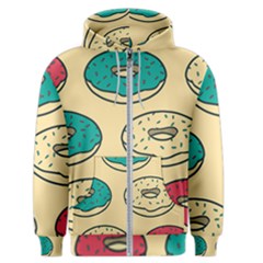 Donuts Men s Zipper Hoodie by Sobalvarro