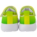 Geometrical lines pattern, asymmetric blocks theme, line art Kids  Velcro Strap Shoes View4