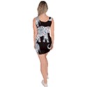 Elephant-pattern-background Bodycon Dress View4
