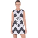 Copacabana  Lace Up Front Bodycon Dress View1