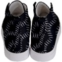 Black And White Geo Print Kids  Hi-Top Skate Sneakers View4