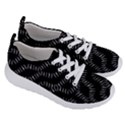 Black And White Geo Print Women s Lightweight Sports Shoes View3