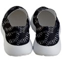 Black And White Geo Print Women s Lightweight Slip Ons View4