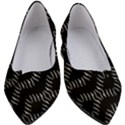 Black And White Geo Print Women s Block Heels  View1