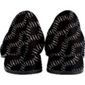 Black And White Geo Print Women s Block Heels  View4