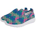 Geo Puzzle Kids  Slip On Sneakers View2