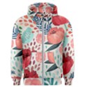 Floral  Men s Zipper Hoodie View1