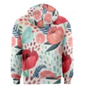 Floral  Men s Zipper Hoodie View2