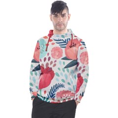 Floral  Men s Pullover Hoodie by Sobalvarro