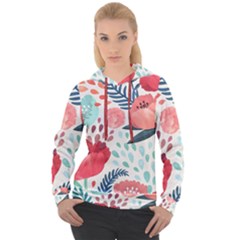 Floral  Women s Overhead Hoodie by Sobalvarro