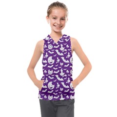 Halloween  Kids  Sleeveless Hoodie by Sobalvarro