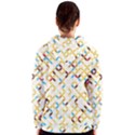 Tekstura-seamless-retro-pattern Women s Zipper Hoodie View2