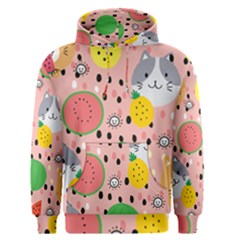 Cats And Fruits  Men s Core Hoodie by Sobalvarro