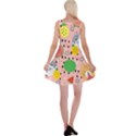 Cats and fruits  Reversible Velvet Sleeveless Dress View2
