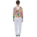 Cats and fruits  Women s Slouchy Sweat View2