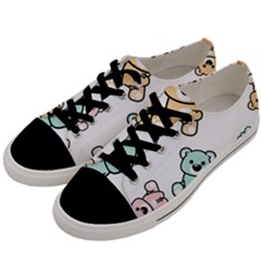 Bears Men s Low Top Canvas Sneakers by Sobalvarro