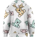 Bears Kids  Zipper Hoodie Without Drawstring View2