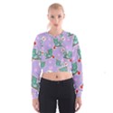 Playing cats Cropped Sweatshirt View1