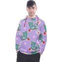 Playing cats Men s Pullover Hoodie View1