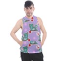 Playing cats Men s Sleeveless Hoodie View1