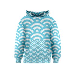 Waves Kids  Pullover Hoodie by Sobalvarro