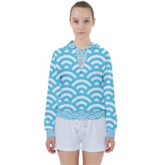 Waves Women s Tie Up Sweat by Sobalvarro