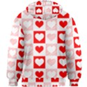 Hearts  Kids  Zipper Hoodie Without Drawstring View2
