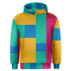 Squares  Men s Overhead Hoodie by Sobalvarro