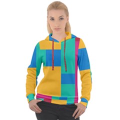 Squares  Women s Overhead Hoodie by Sobalvarro
