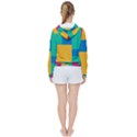 Squares  Women s Tie Up Sweat View2