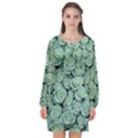 Realflowers Long Sleeve Chiffon Shift Dress  View1