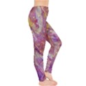 Marbling Abstract Layers Leggings  View4