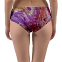 Marbling Abstract Layers Reversible Mid-Waist Bikini Bottoms View4