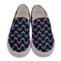 Geo Rainbow Stroke Women s Canvas Slip Ons View1