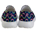 Geo Rainbow Stroke Kids Lightweight Slip Ons View4