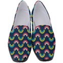 Geo Rainbow Stroke Women s Classic Loafer Heels View1